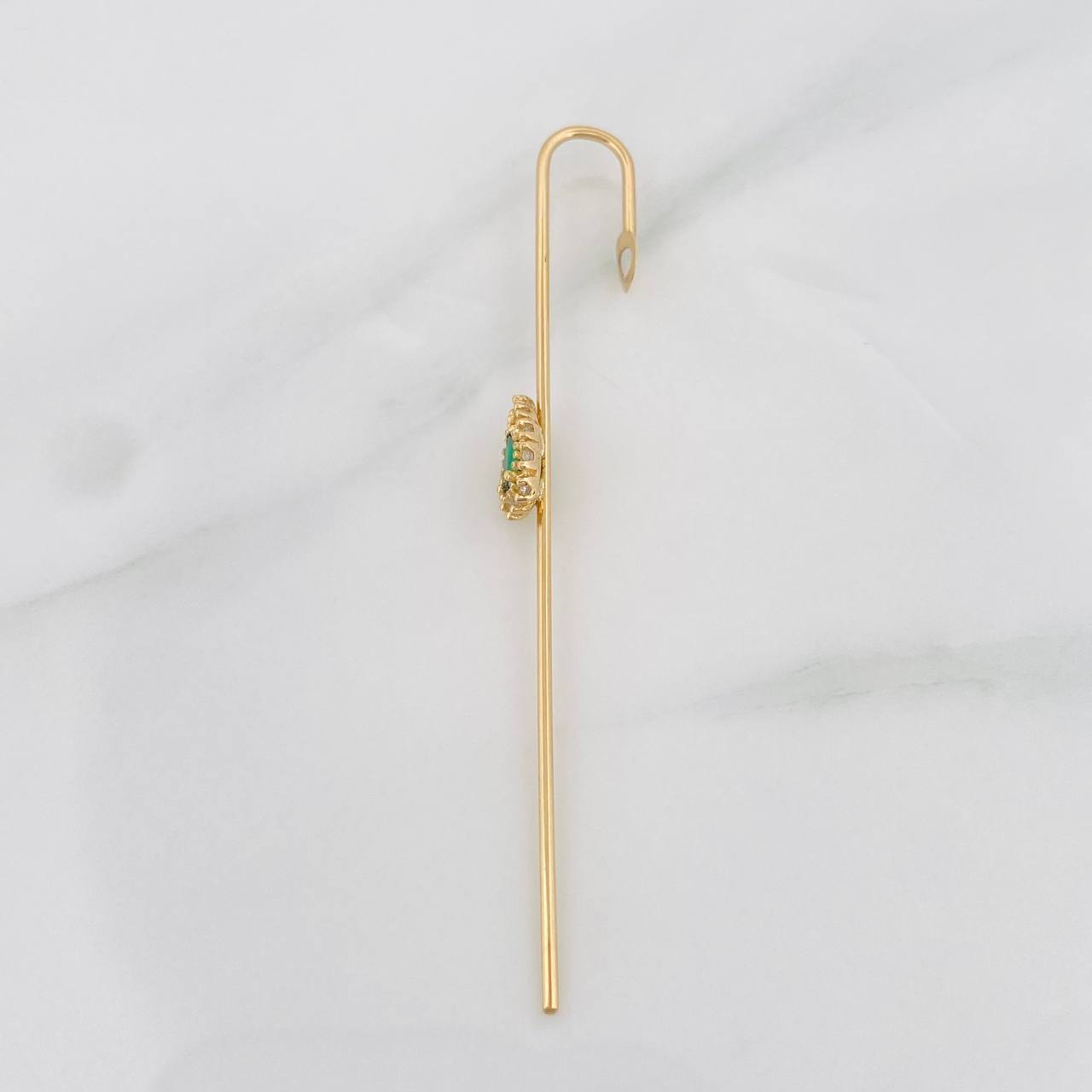 Piercing Halo Gota 2.2g / 7cm Oro Amarillo 18K