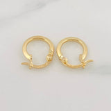 Candongas Clau 0.8g / 1.5cm Oro Amarillo 18K