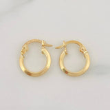 Candongas Clau 0.8g / 1.5cm Oro Amarillo 18K