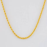 Cadena Lazo 2.55g / 50cm / 1.9mm Oro Amarillo 18K