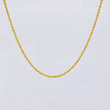 Cadena Lazo 2.55g / 50cm / 1.9mm Oro Amarillo 18K