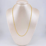 Cadena Lazo 2.55g / 50cm / 1.9mm Oro Amarillo 18K