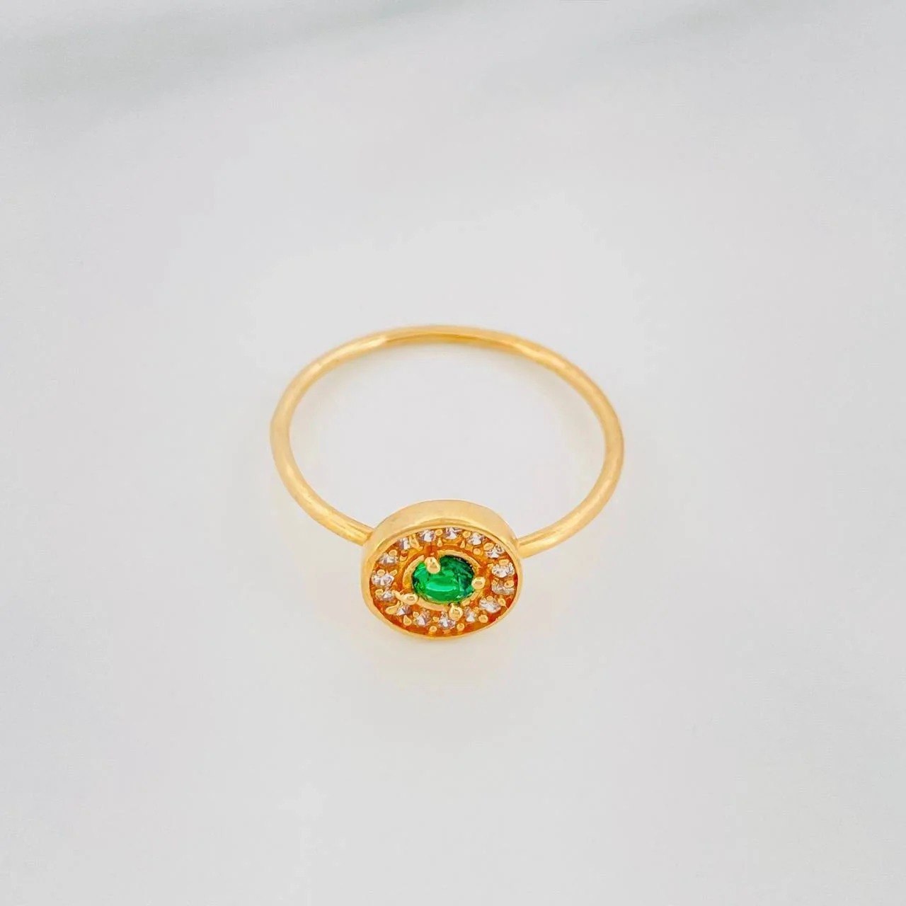 Anillo Circulo 1.45g / T6 1/4 Oro Amarillo 18K