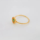 Anillo Circulo 1.45g / T6 1/4 Oro Amarillo 18K