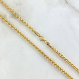 Cadena Franco 13.04gr / 70cm / 2.7mm Oro Amarillo +4 18K *