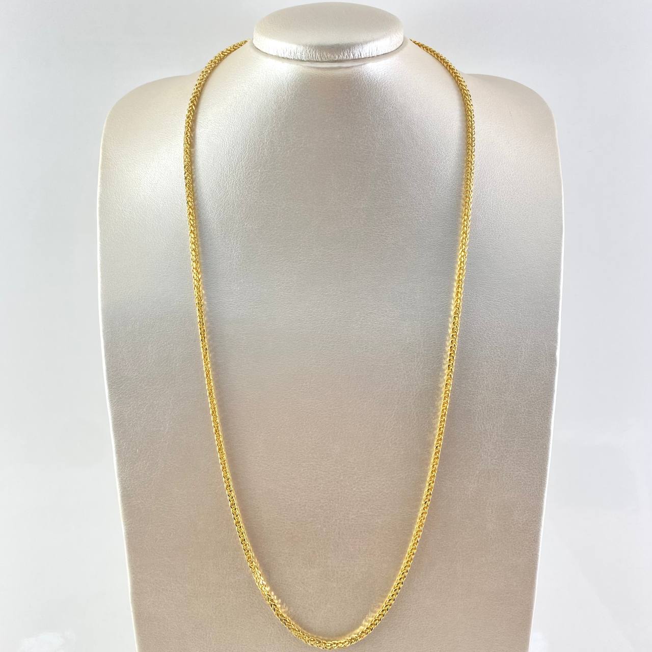 Cadena Franco 13.04gr / 70cm / 2.7mm Oro Amarillo +4 18K *