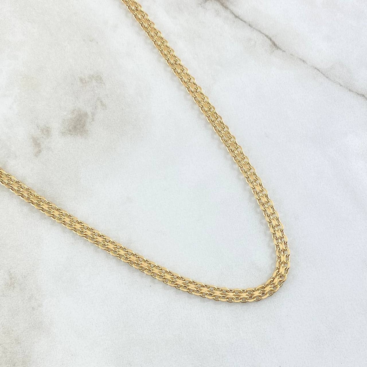 Cadena China 7.75gr / 60cm / Oro Amarillo +1 18K *