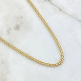 Cadena China 7.75gr / 60cm / Oro Amarillo +1 18K *