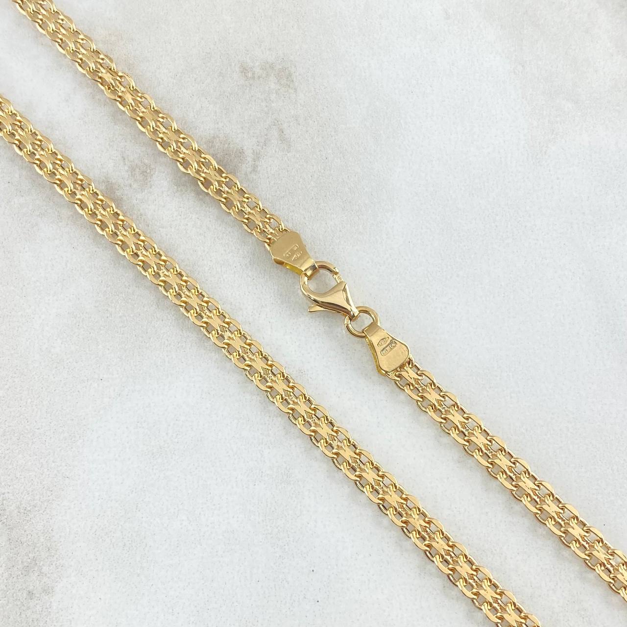 Cadena China 7.75gr / 60cm / Oro Amarillo +1 18K *