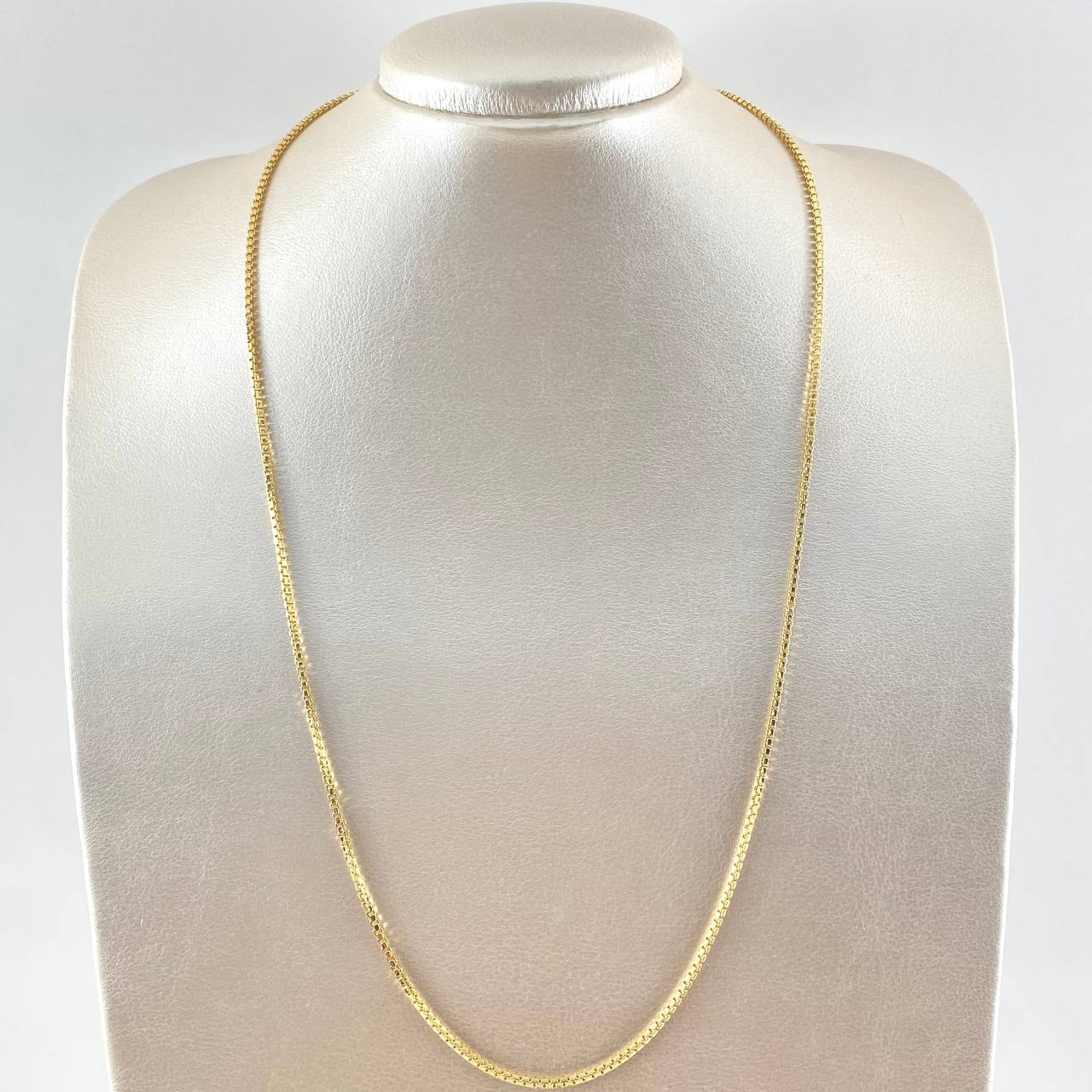 Cadena Veneciana 6.4gr / 60cm / 1.6mm Oro Amarillo +3 18K *