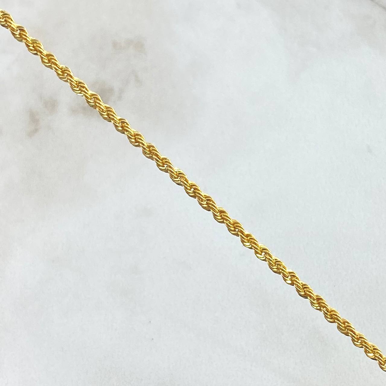 Cadena Lazo 3.05g / 45cm / 2.65mm Oro Amarillo 18K