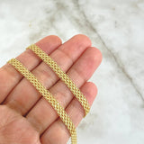 Cadena China 25.7gr / 60cm / 7.5mm Oro Amarillo +0 18K *