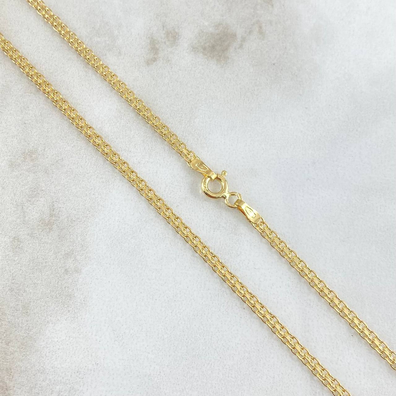 Cadena China 5.6gr / 60cm / 2mm Oro Amarillo +0 18K ©