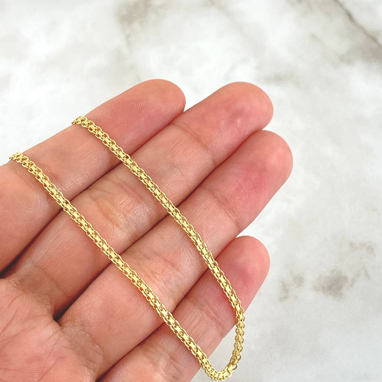 Cadena China 4.45gr / 50cm / 2.2mm Oro Amarillo +0 18K *