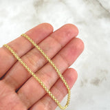 Cadena China 4.45gr / 50cm / 2.2mm Oro Amarillo +0 18K *