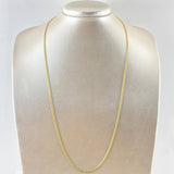 Cadena China 5.6gr / 60cm / 2.2mm Oro Amarillo +0 18K *