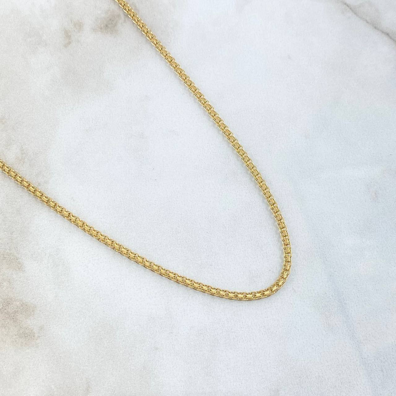 Cadena China 3.3gr / 50cm / +0 Oro 18K