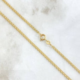 Cadena China 4.45gr / 50cm / 2.2mm Oro Amarillo +0 18K *