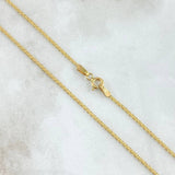Cadena China 3.35gr / 50cm / 1.7mm Oro Amarillo +0 *
