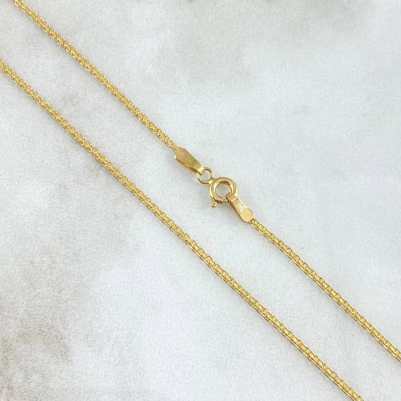 Cadena China 3.3gr / 50cm / +3 Oro 18K ©