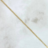 Cadena China 3.35gr / 50cm / 1.7mm Oro Amarillo +0 *