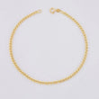 Pulso Cubano 1g / 19cm / 2.4mm Oro Amarillo 18K