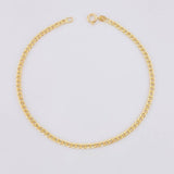 Pulso Cubano 1g / 19cm / 2.3mm Oro Amarillo 18K