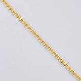 Pulso Cubano 1.6g / 19cm / 2.4mm Oro Amarillo 18K