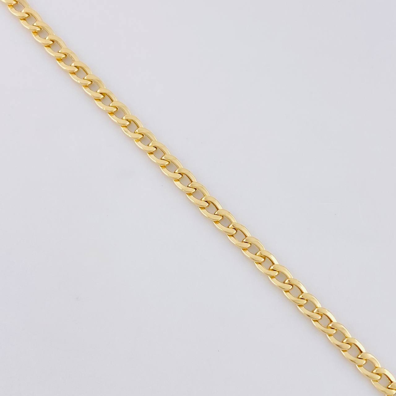 Pulso Cubano 1g / 19.4cm / 2.3mm Oro Amarillo 18K