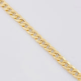 Pulso Cubano 4.95g / 21cm / 6.7mm Oro Amarillo 18K