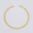 Pulso Cubano 2.7g / 19cm / 4.2mm Oro Amarillo 18K