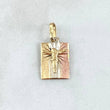 Dije Placa Cristo 0.9gr / 2cm / Oro 18K ©