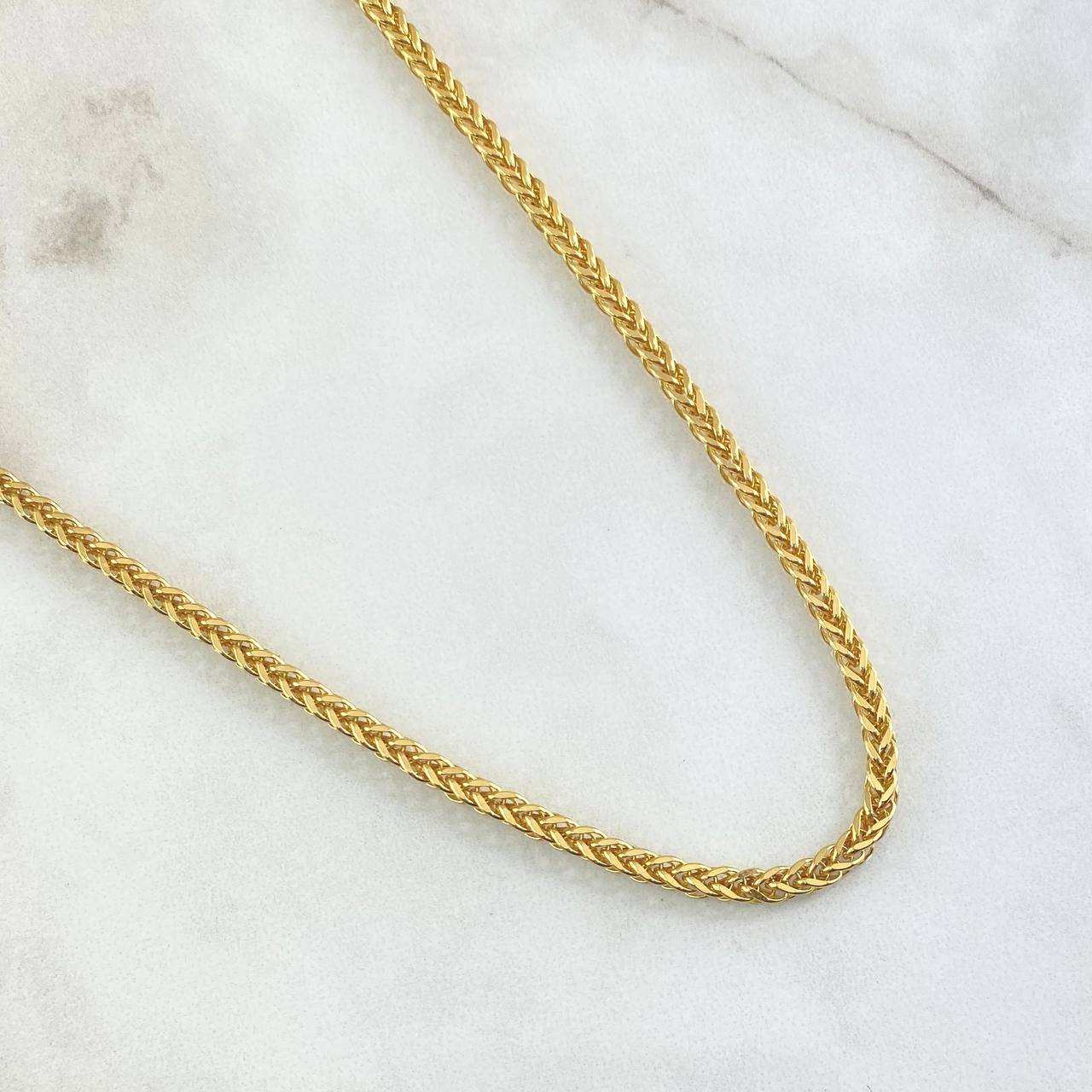 Cadena Franco 13.04gr / 70cm / 2.7mm Oro Amarillo +4 18K *