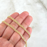 Cadena China 7.75gr / 60cm / Oro Amarillo +1 18K *