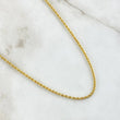 Cadena Lazo 3.1g / 45cm / 2.65mm Oro Amarillo 18K