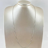Cadena Veneciana 2gr / 60cm / 0.8mm Oro Blanco +3 18K ©