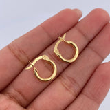 Candongas Jass 1.25gr / 1.5cm / Oro 18K &