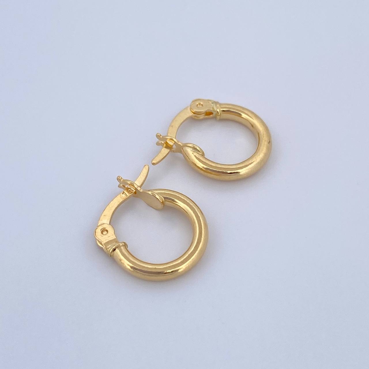 Candongas Jass 1.25gr / 1.5cm / Oro 18K &