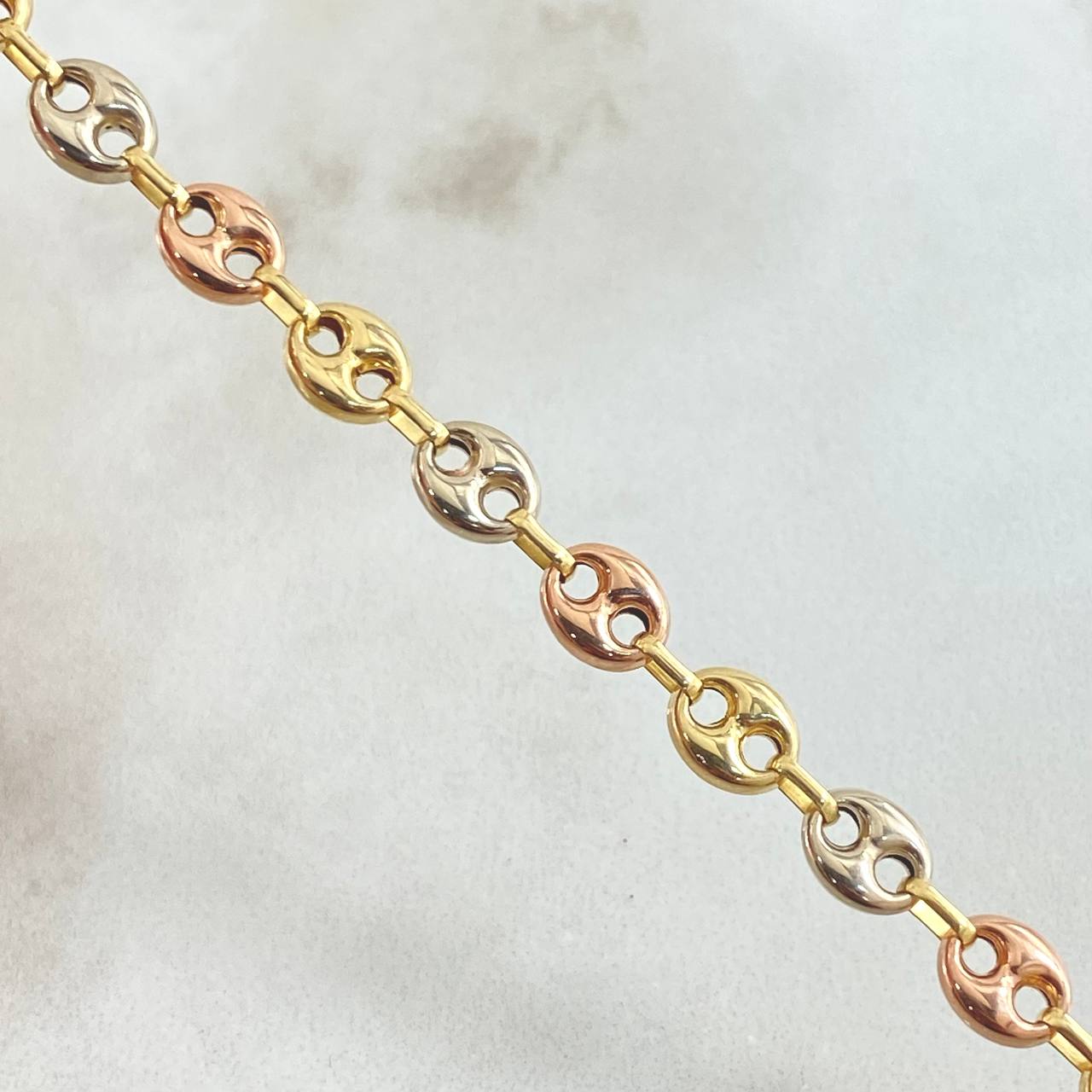 Tobillera GC 4.65gr / 24cm / Oro 18K *