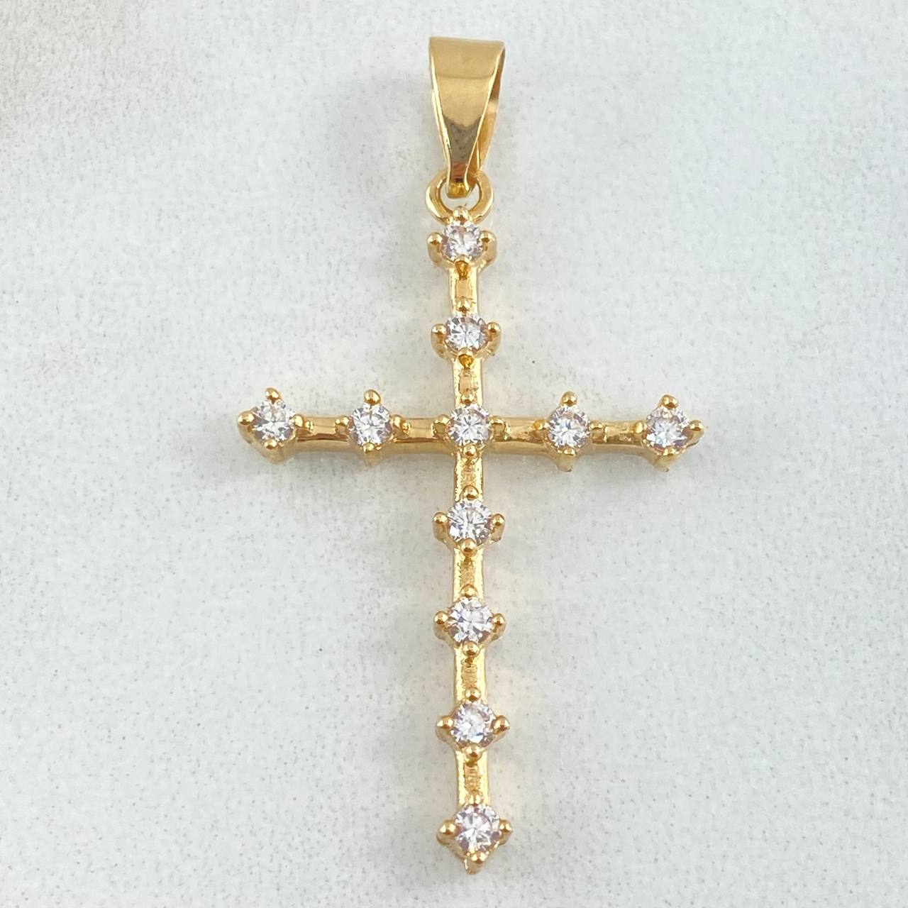 Dije Cruz 2.2gr / 3.8cm / Oro 18K