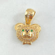 Dije Rostro Oso 2.3gr / 2.3cm / Oro 18K