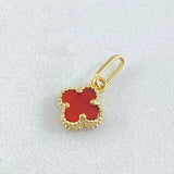 Dije Trebol 0.6gr / 1.5cm / Oro 18K