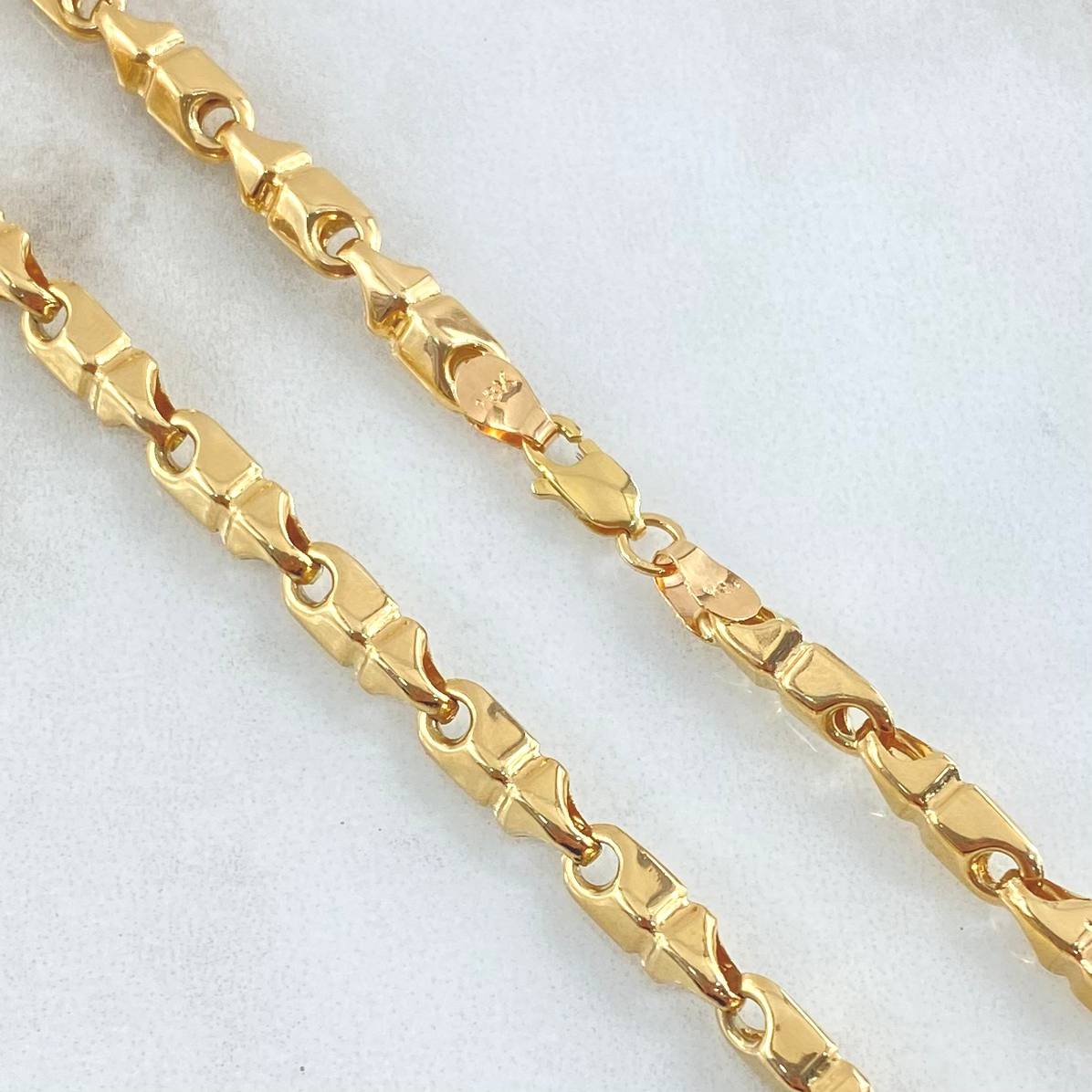Cadena Rustica Franquesina 14.9gr / 65cm / Oro 18K *