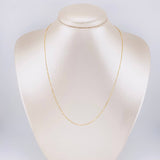 Cadena Veneciana 0.95g / 45cm / 0.6mm Oro Amarillo 18K
