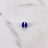 Bola Neoro 1 Raya 0.12gr / 8mm Azul Oro Amarillo 18K &