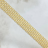 Pulso Chino 7.7gr / 18cm / 9.7mm Oro Amarillo +0 18K ©