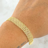 Pulso Chino 8.85gr / 21cm / +0 Oro 18K