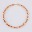 Pulso Veneciana Cuadrada 6.25g / 21.2cm / 4.4mm Oro Rosa 18K