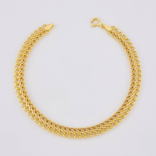 Pulso Sedusa 3.6g / 19.6cm / 6mm Oro Amarillo 18K