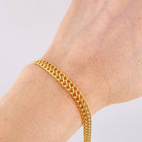Pulso Sedusa 3.6g / 18.5cm / 6.2mm Oro Amarillo 18K